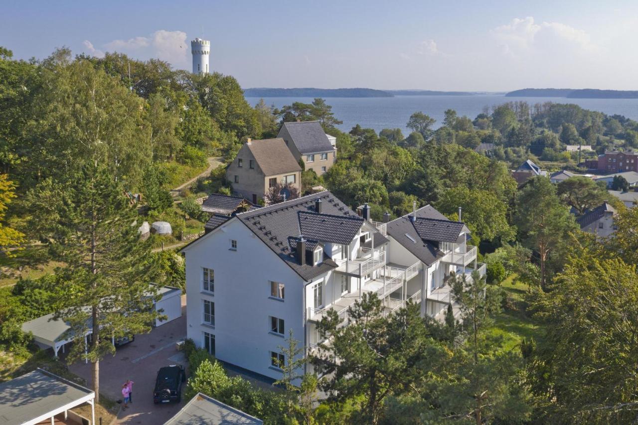 Moderne Ferienwohnung Mit Balkon, Meerblick - Ferienresidenz Zwei Boddenfewo 1-5 Lietzow Ngoại thất bức ảnh